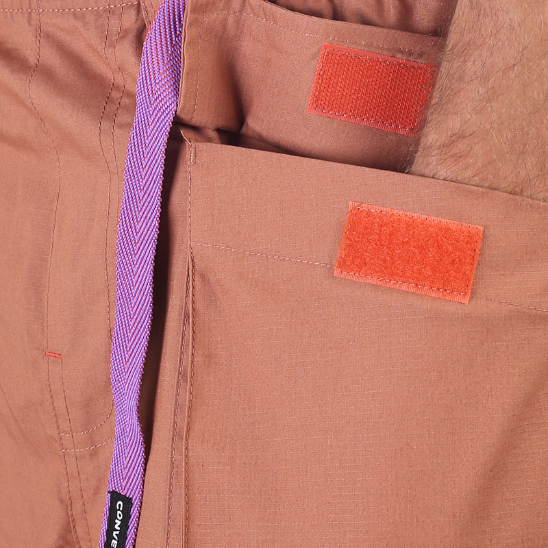 мужские коричневые шорты  Converse Cargo Trail Short 10023406609 - цена, описание, фото 4